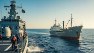 Navy rescue operation in Arabian Sea