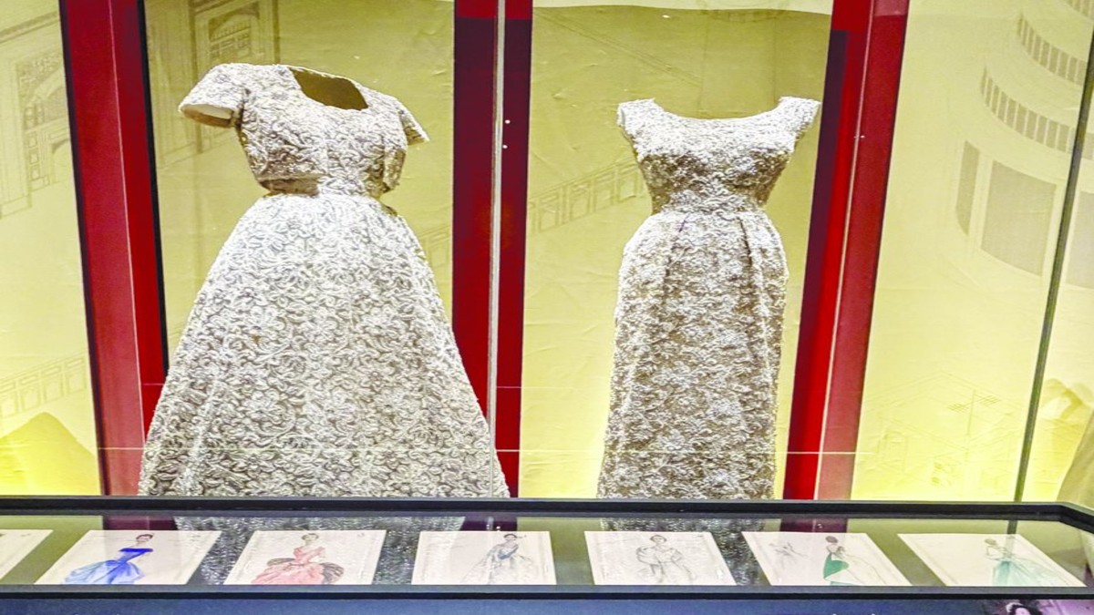 Queen Elizabeth II's Zardozi Gown