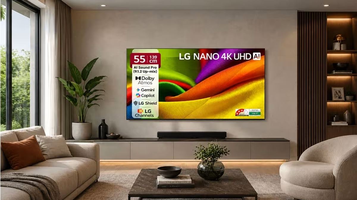 Smart TV Discount Offers: बजेटमध्ये आणा 55 इंचाचा मोठा टीव्ही! सॅमसंग, एलजी आणि TCL च्या प्रीमियम मॉडेल्सवर 45 टक्क्यांपर्यंतची घसघशीत सूट