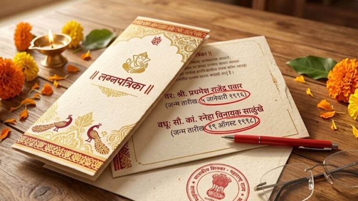 Child Marriage Prevention: लग्नपत्रिकेवर वर-वधूची जन्मतारीख छापणे होणार सक्तीचे! 'या' कारणासाठी महाराष्ट्र सरकारचा मोठा निर्णय