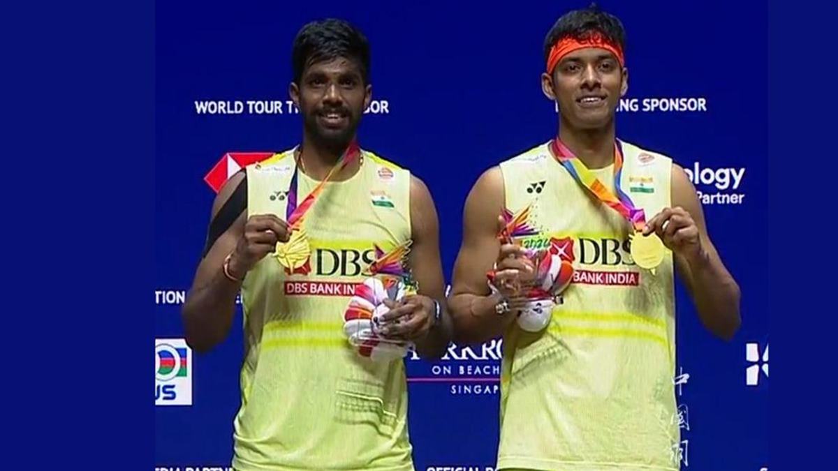 Singapore Open: सात्विक-चिरागने रचला इतिहास! सिंगापूर ओपनचे विजेतेपद पटकावणारी पहिली भारतीय जोडी