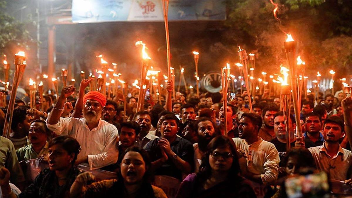 Bangladesh Hindu Protest: बांगलादेशात हिंदू रस्त्यावर! प्रभू श्रीरामांच्या मूर्तीचे काम रोखल्याने ढाका पेटले; 72 तासांचा अल्टिमेटम
