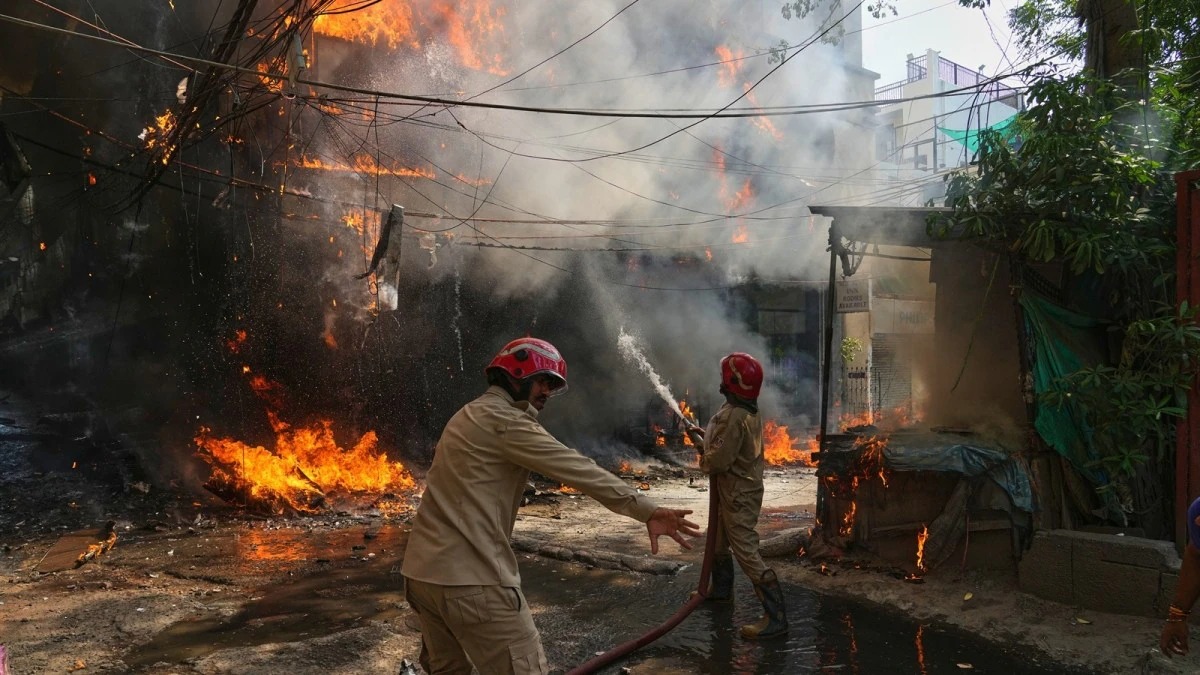 Malviya Nagar Fire