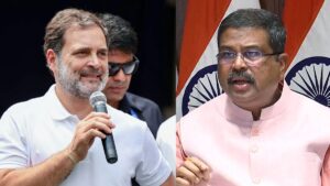 Dharmendra Pradhan Statement: "राहुल गांधींकडून विद्यार्थ्यांचा राजकीय वापर!"; आंदोलनावर केंद्रीय शिक्षण मंत्री धर्मेंद्र प्रधान यांची पहिला प्रतिक्रिया