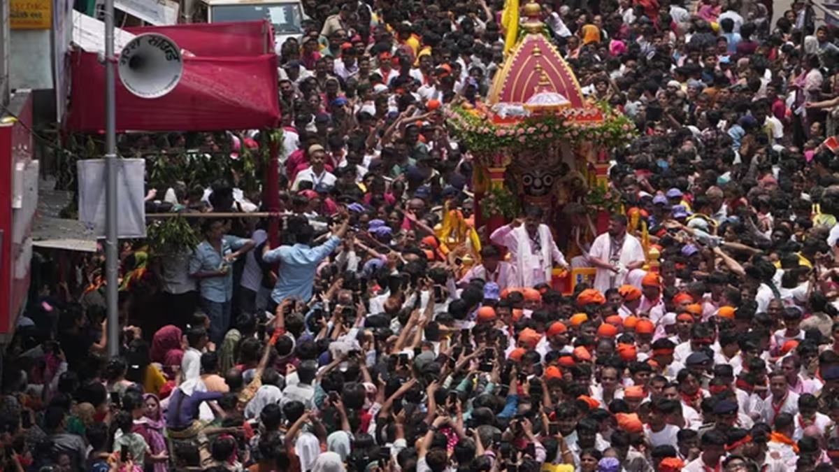 Puri Rath Yatra Stampede: पुरीच्या जगन्नाथ रथयात्रेत मोठी दुर्घटना! प्रचंड गर्दीमुळे चेंगराचेंगरी; 1 भाविकाचा मृत्यू, 100 हून अधिक जखमी