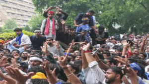 NEET Protest Security Alert
