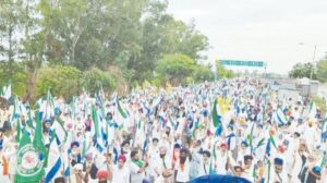 Farmers' March Towards Delhi Halted at Haryana's Shambhu Border