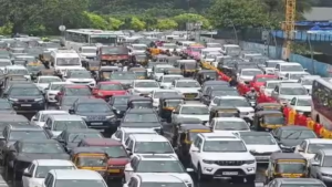 Mumbai Rains Traffic: